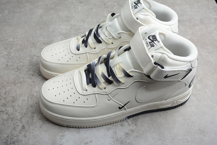 Nike Air Force 1 Mid ??07 SU19 AF1 Beige Black HT2969-013