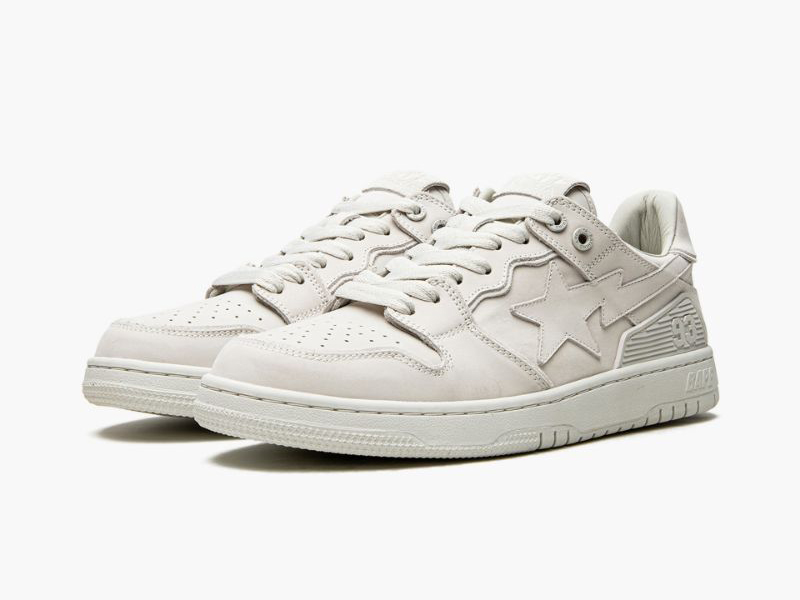 A BATHING APE® Mens BAPE SK8 STA #9 M2 IT LIGHT GREY