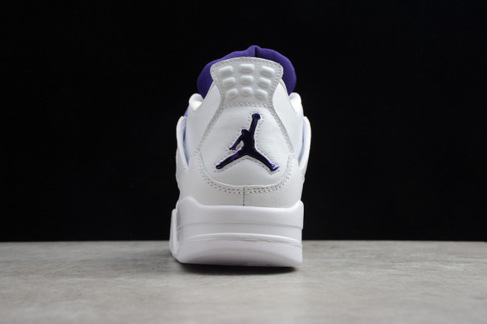 Air Jordan 4 Retro Pure Money white purple CT8527-115