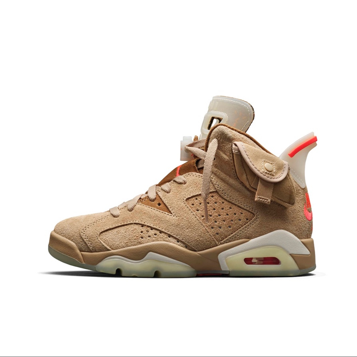 TRAVIS SCOTT X AIR JORDAN 6 BRITISH KHAKI DH0690-200
