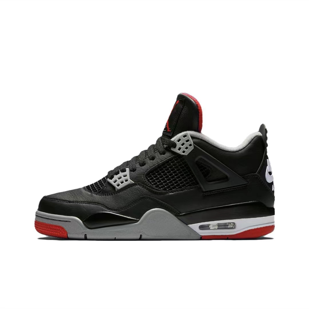 Air Jordan 4 Retro Bred 2019 Black Cement 308497-060