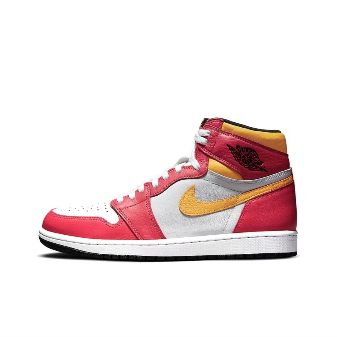 Air Jordan 1 Light Fusion Red 555088-603