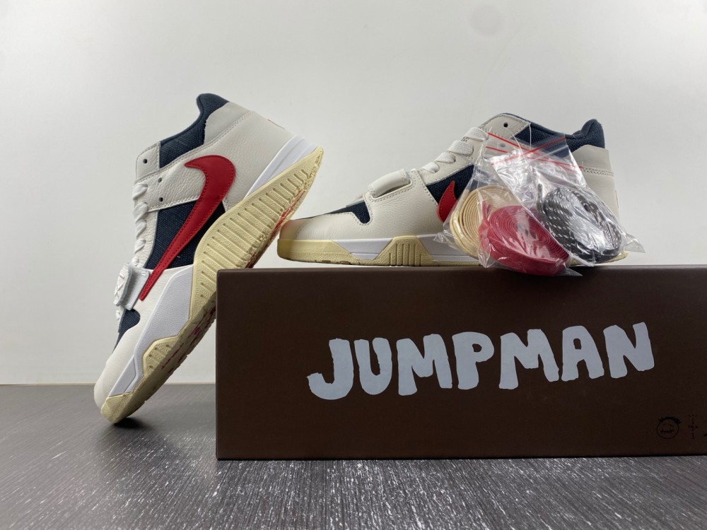 Travis Scott × Nike Air Jordan Jumpman Jack TR 'University Red' FZ8117-101