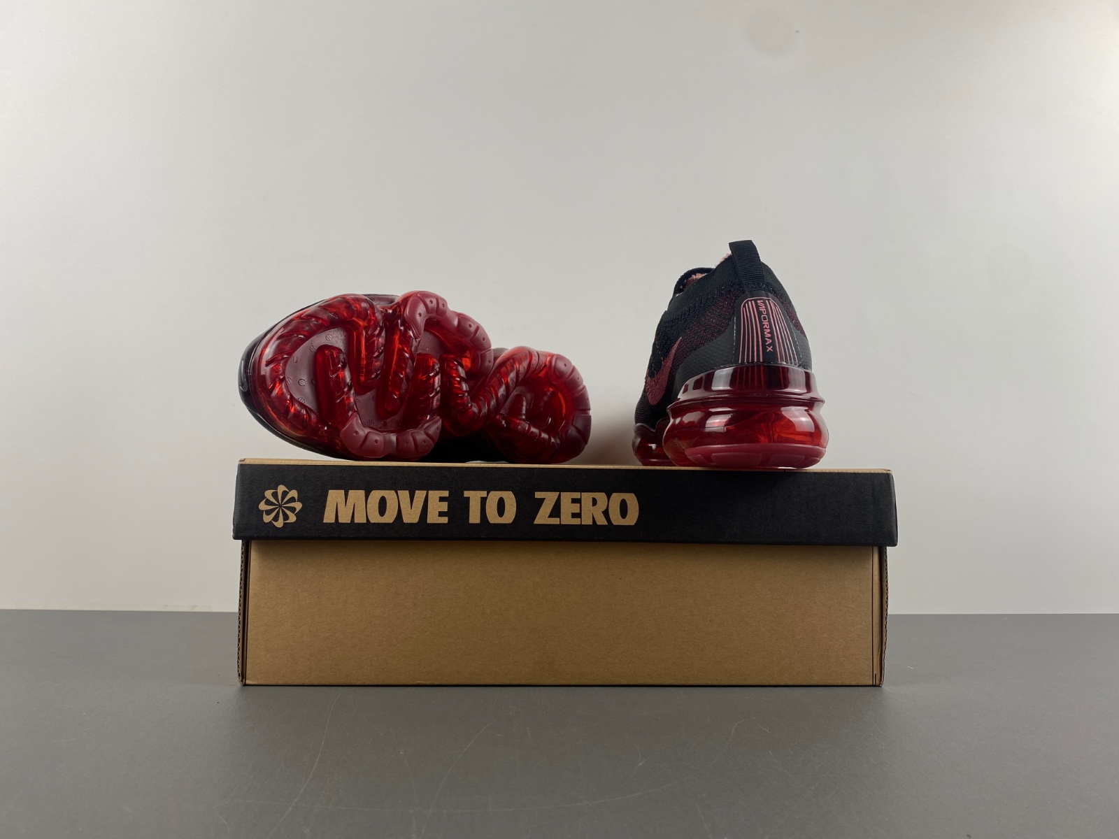 Nike VaporMax 2023 Flyknit 'Black Red' DV1678-005