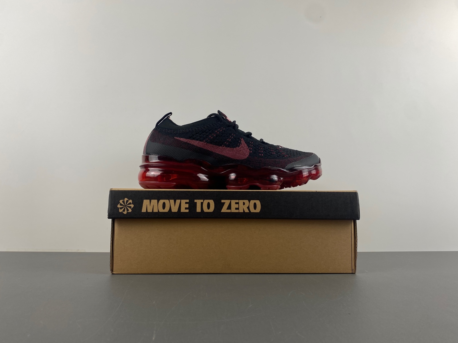 Nike VaporMax 2023 Flyknit 'Black Red' DV1678-005
