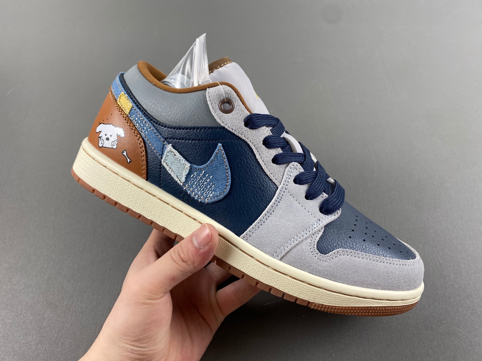 Air Jordan 1 Low Repaired Denim FZ5042-041