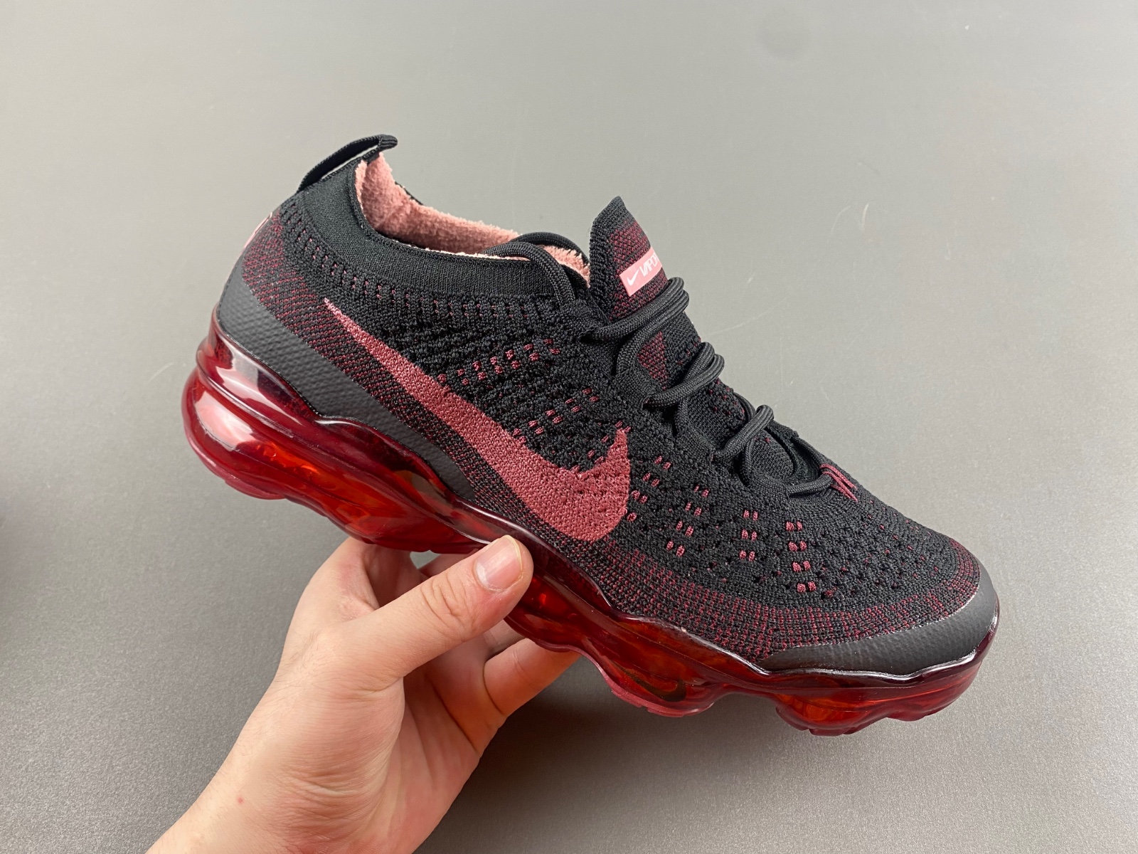 Nike VaporMax 2023 Flyknit 'Black Red' DV1678-005