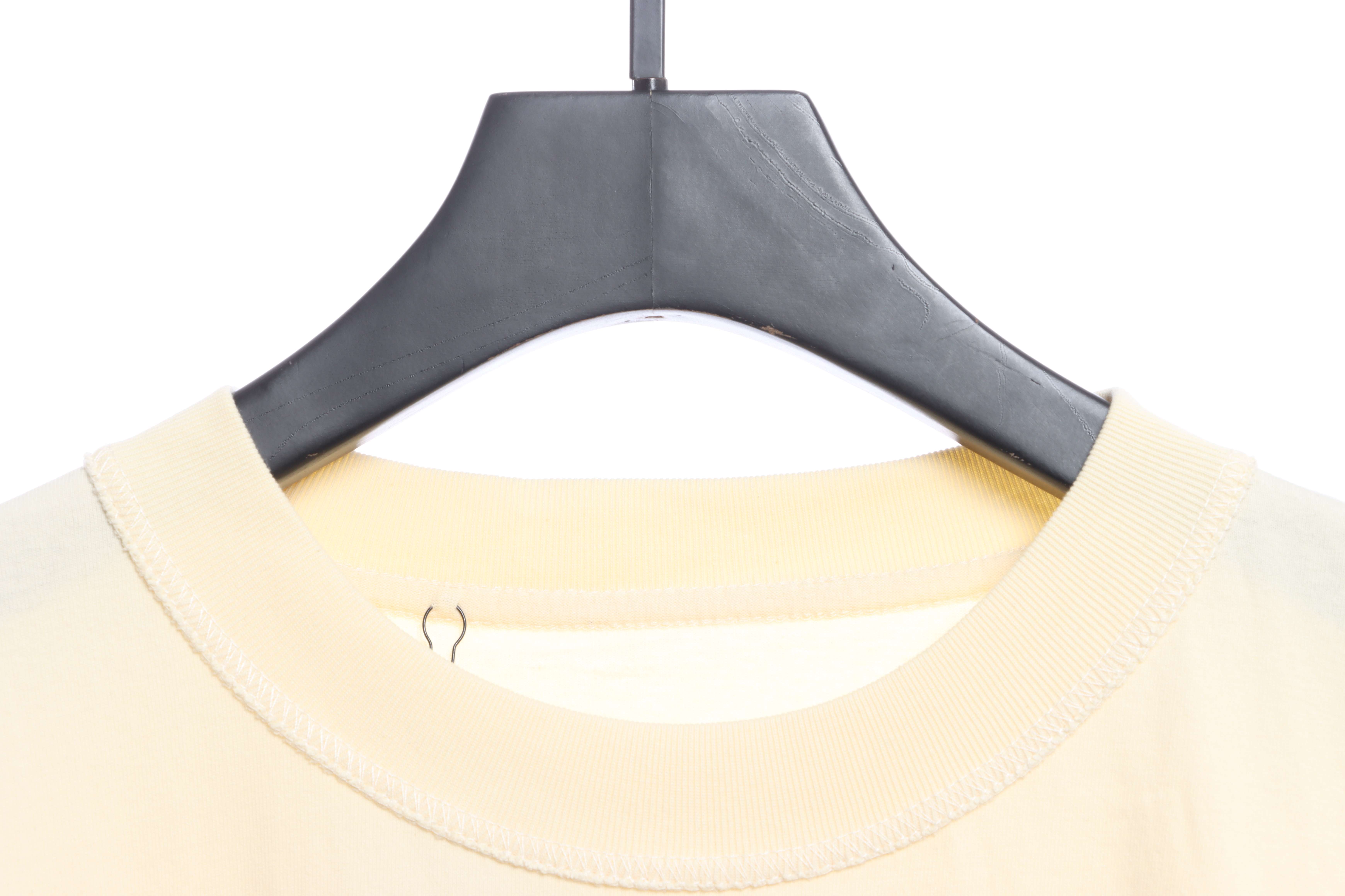 FOG season six main line FG letter short-sleeved T-shirt