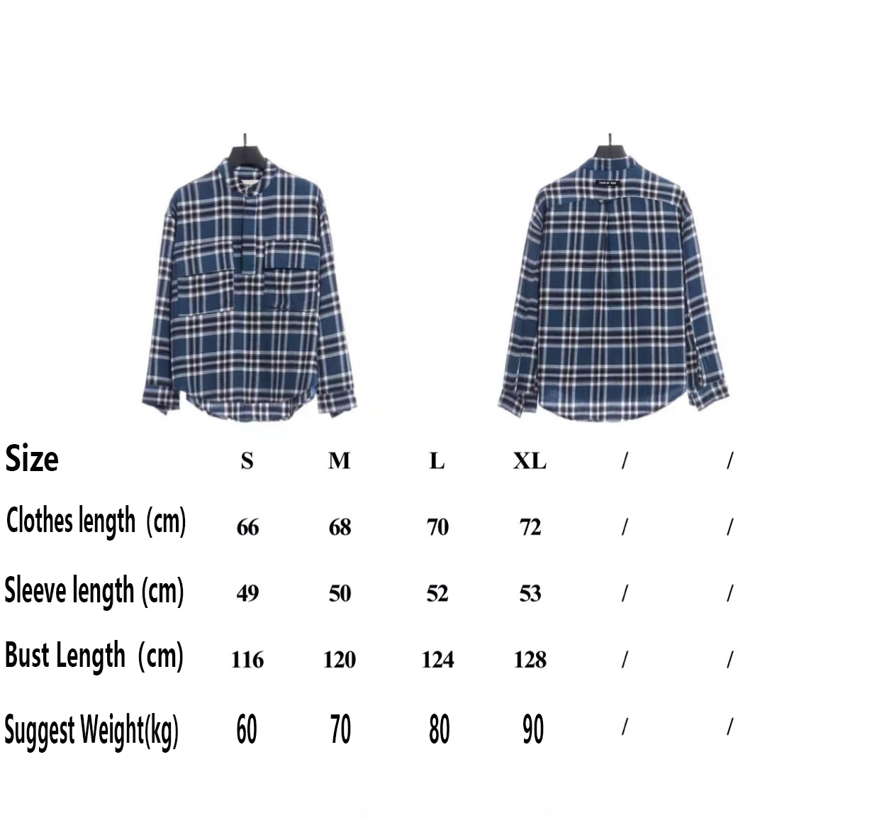FOG Plaid Swallowtail Long Sleeve Shirt