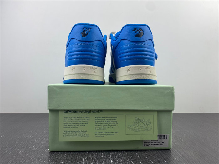 OFF-WHITE Out Of Office White Blue