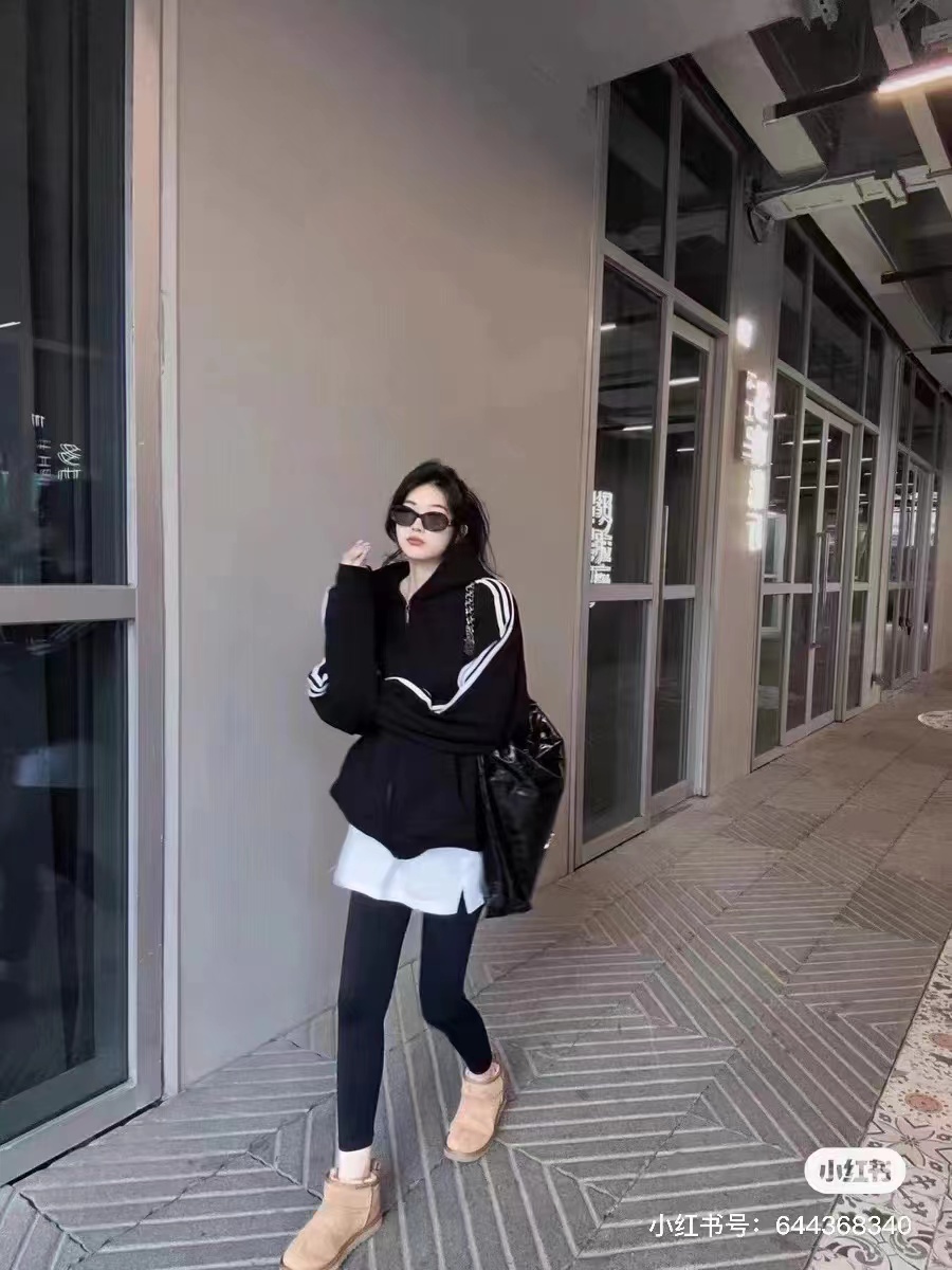 B*CG X Adidas Joint Zipper Sports Hoodie Jacket