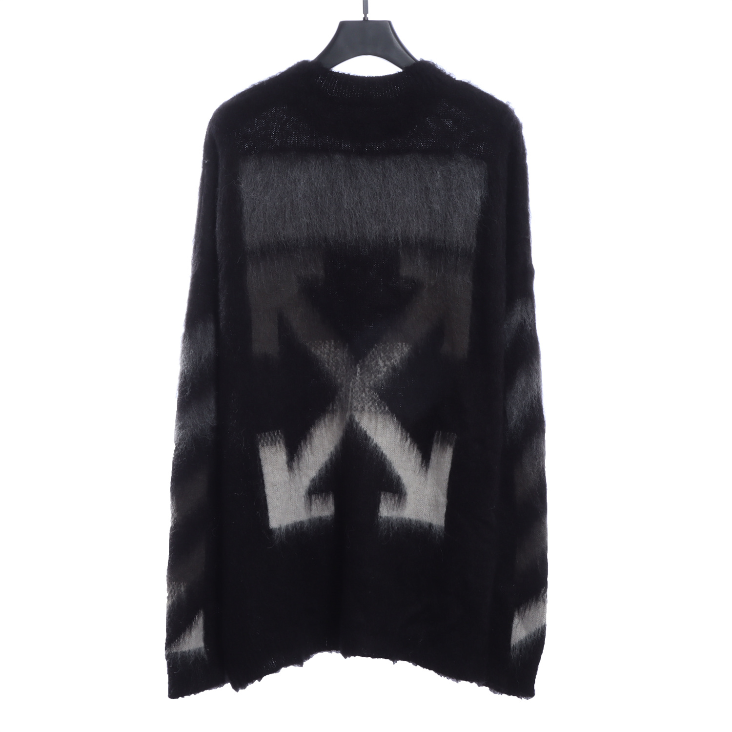 OFF WHITE Mohair Sweater Gradient 3