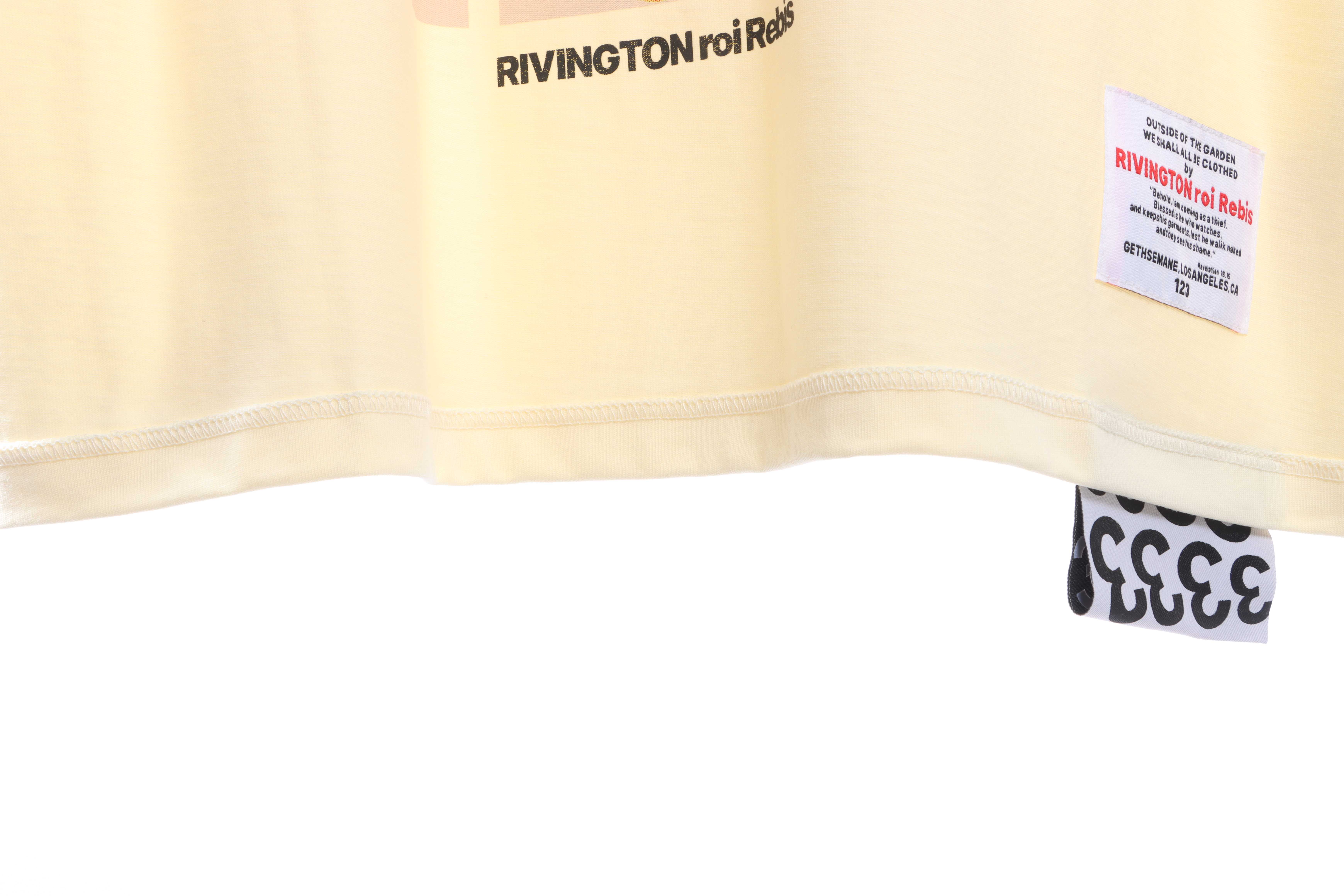 FOG co-signed RRR123 Jesus printed vest