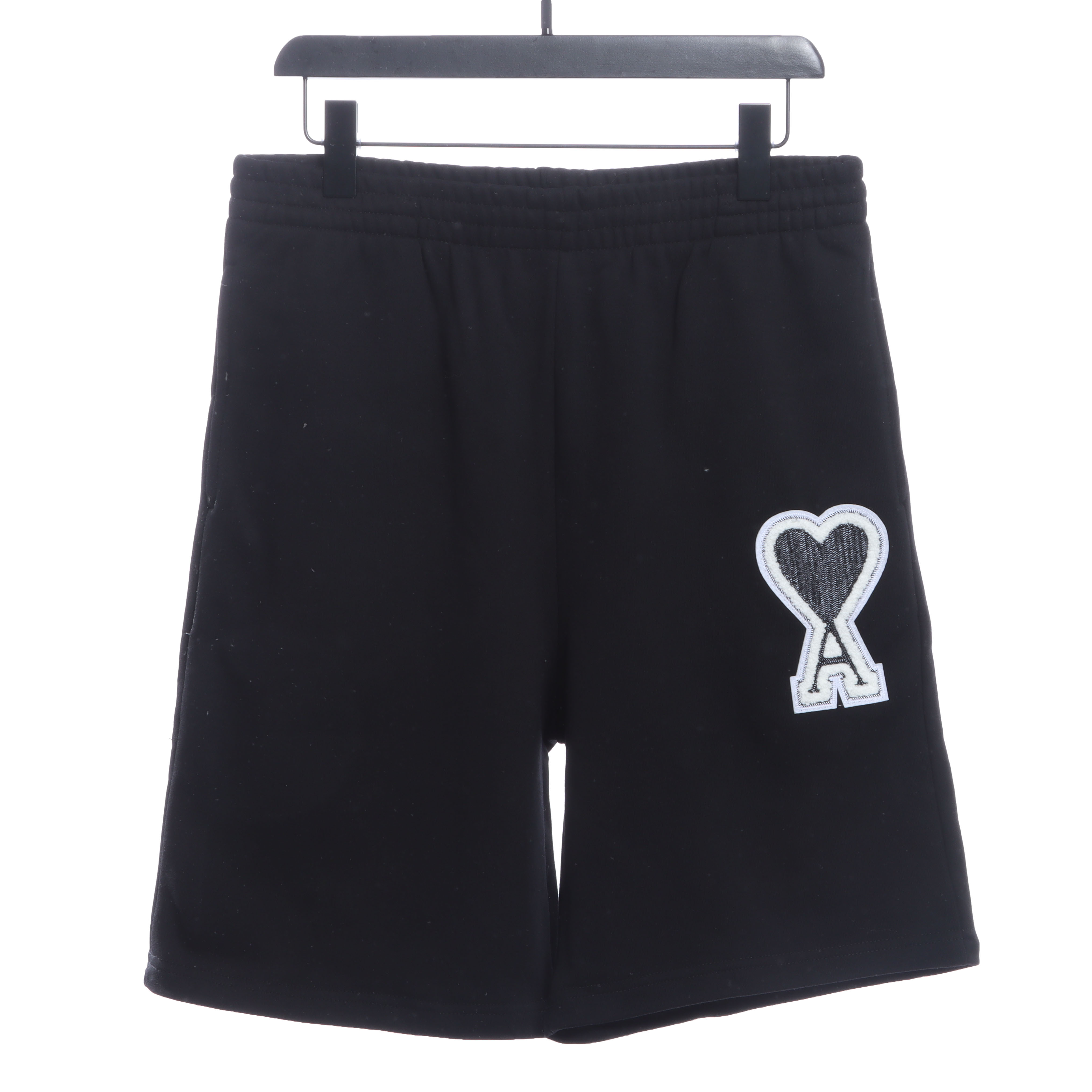 AMI 22ss heart embroidery shorts