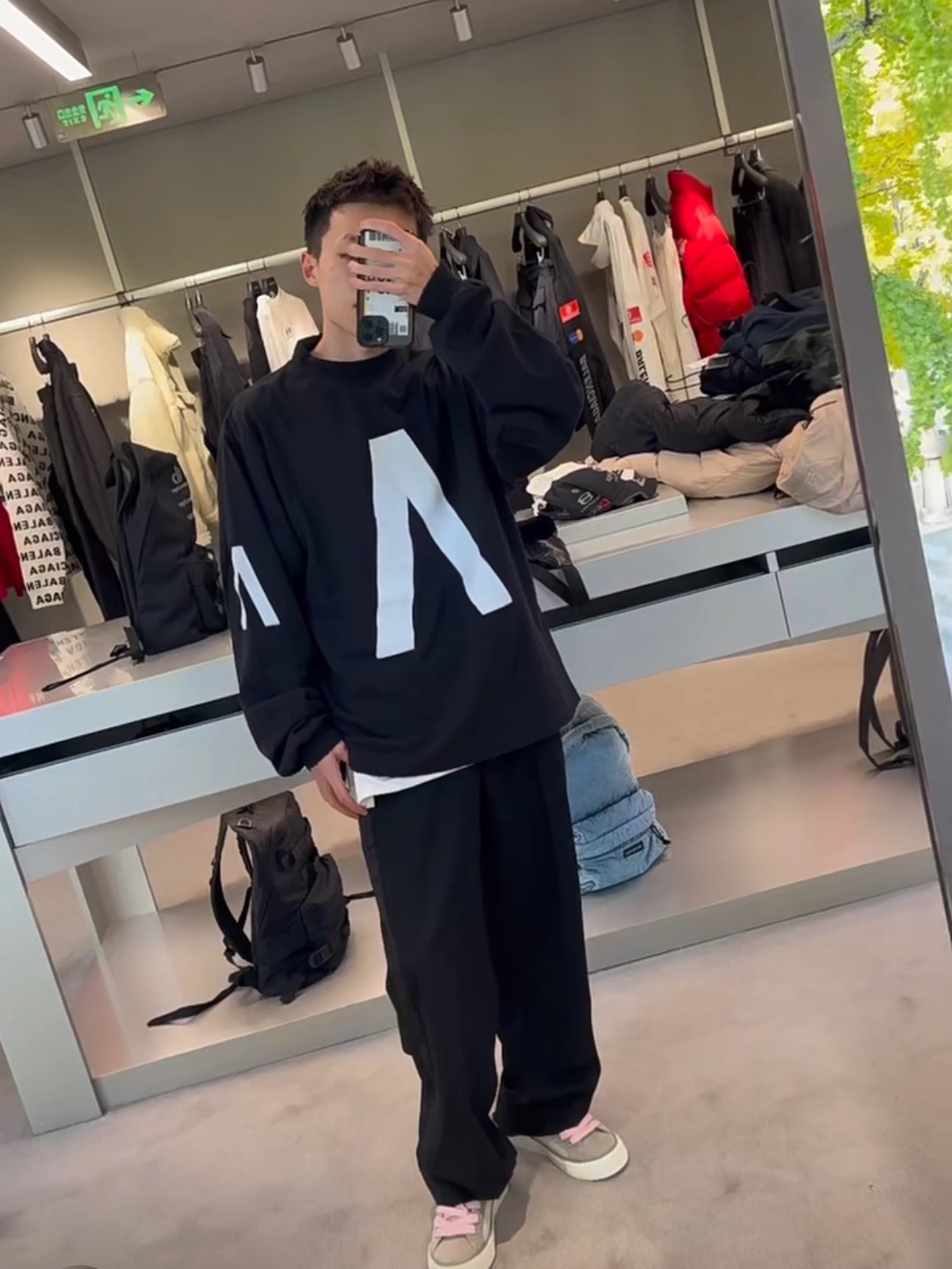 Balancig* X Apple Music Crewneck Hoodie 2024