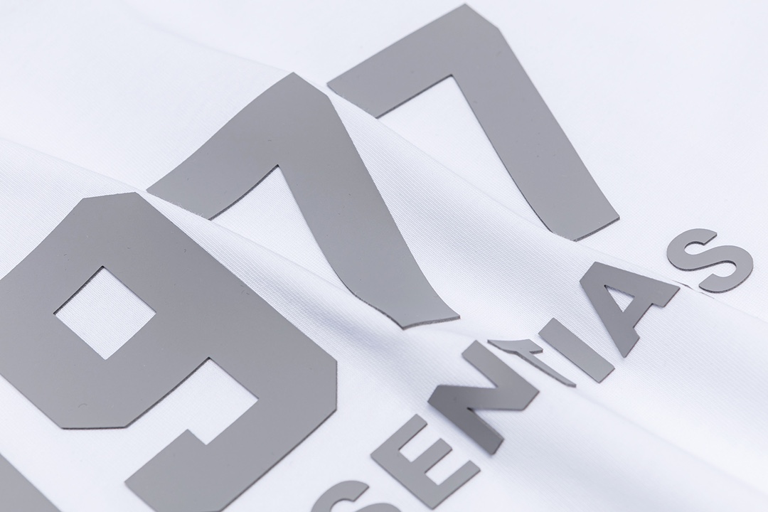 Fear of god  1977 flocking print long-sleeved Tee