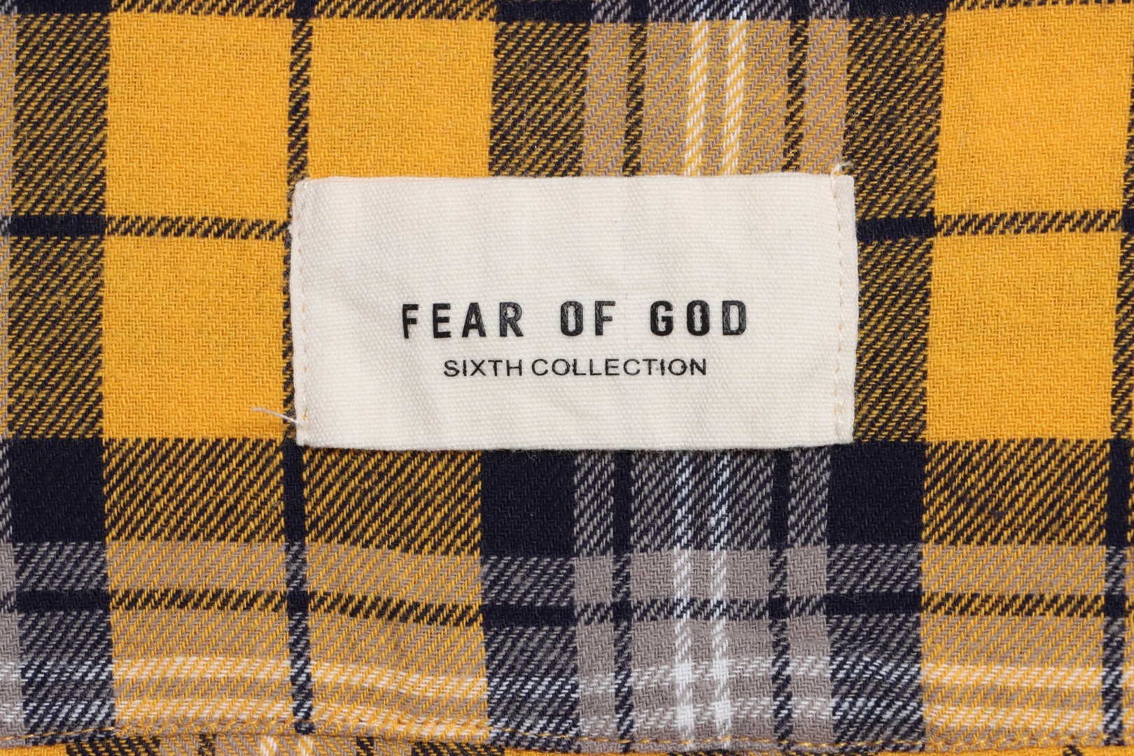 FOG Plaid Swallowtail Long Sleeve Shirt