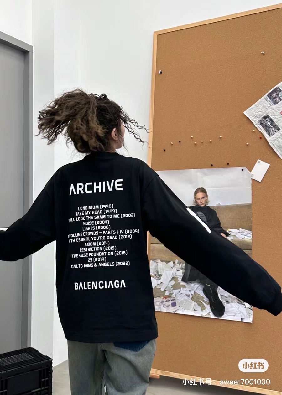 Balancig* X Apple Music Crewneck Hoodie 2024