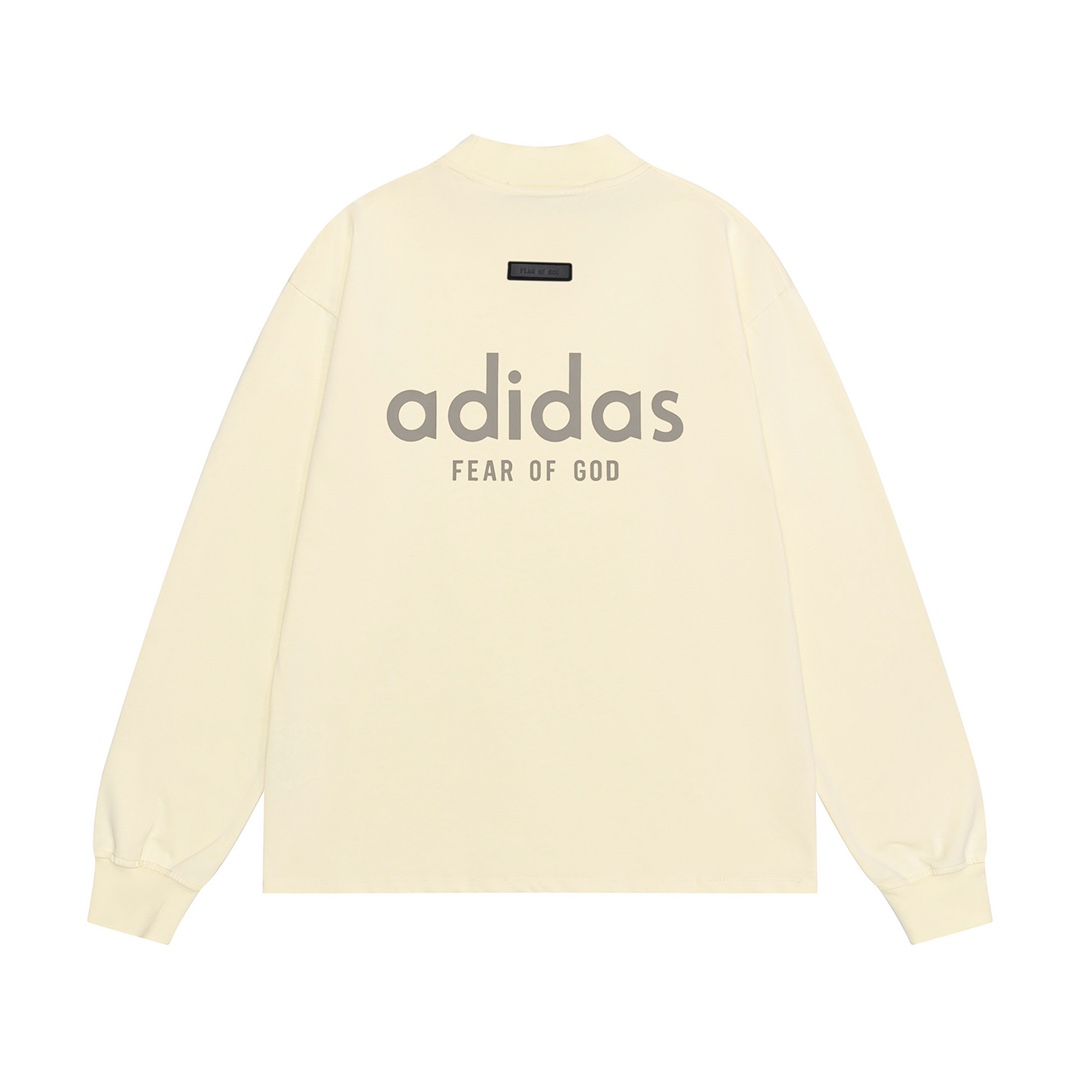 FEAR OF GOD x adidas 3/4 Mock Tee