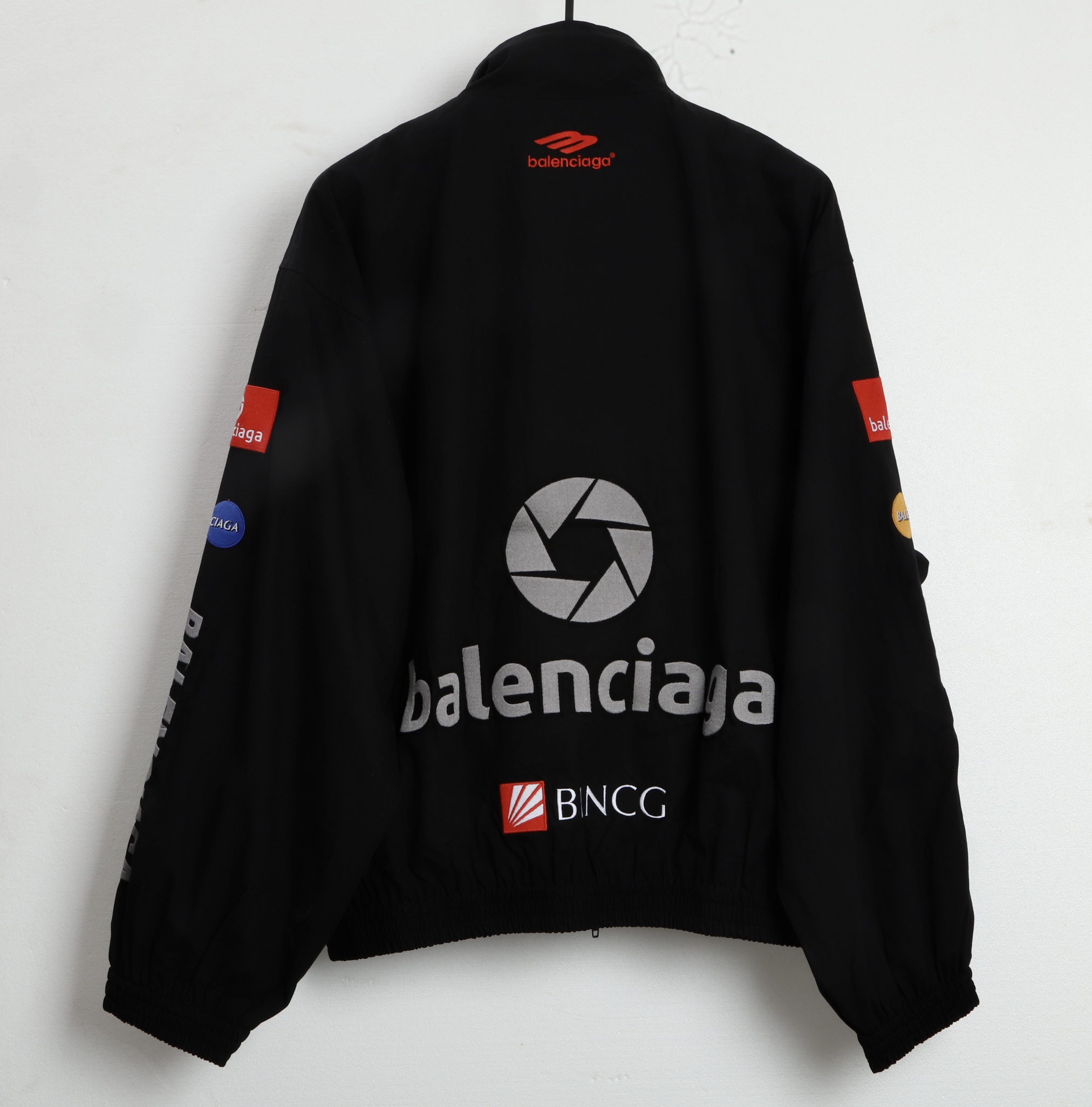 Balancig*  logo-print Zip Jacket