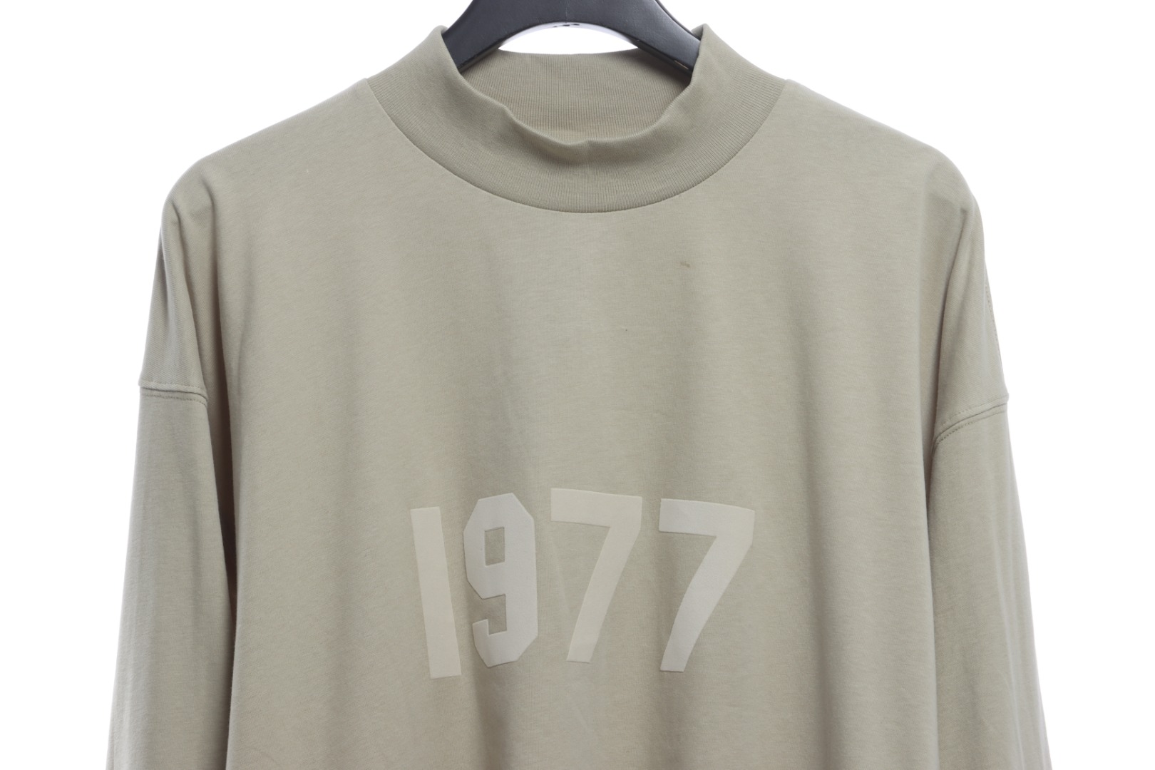 Fear of god  1977 flocking print long-sleeved T