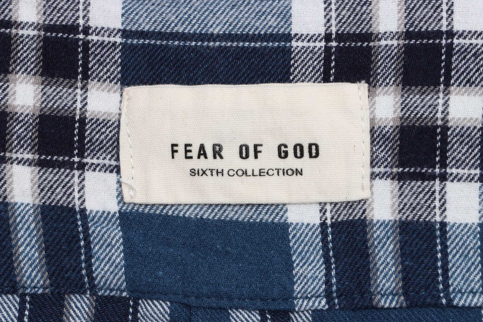 FOG Plaid Swallowtail Long Sleeve Shirt