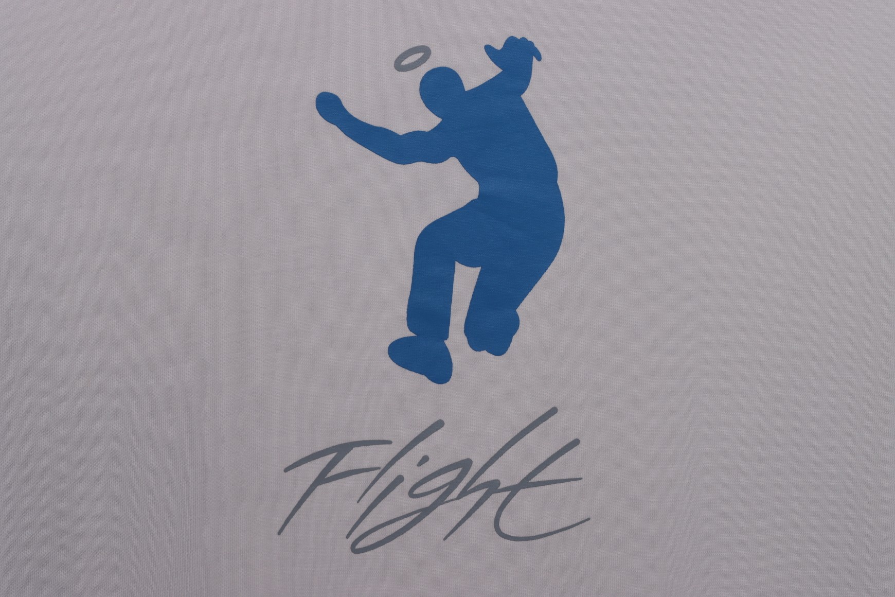 Aj UNION character letter print short sleeve