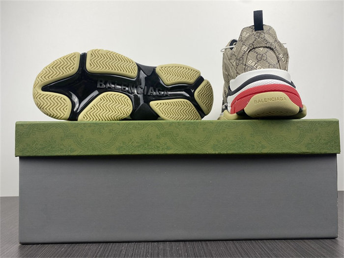 Gucci x BLCG The Hacker Project Triple S Beige  677192 ULZ10 9795