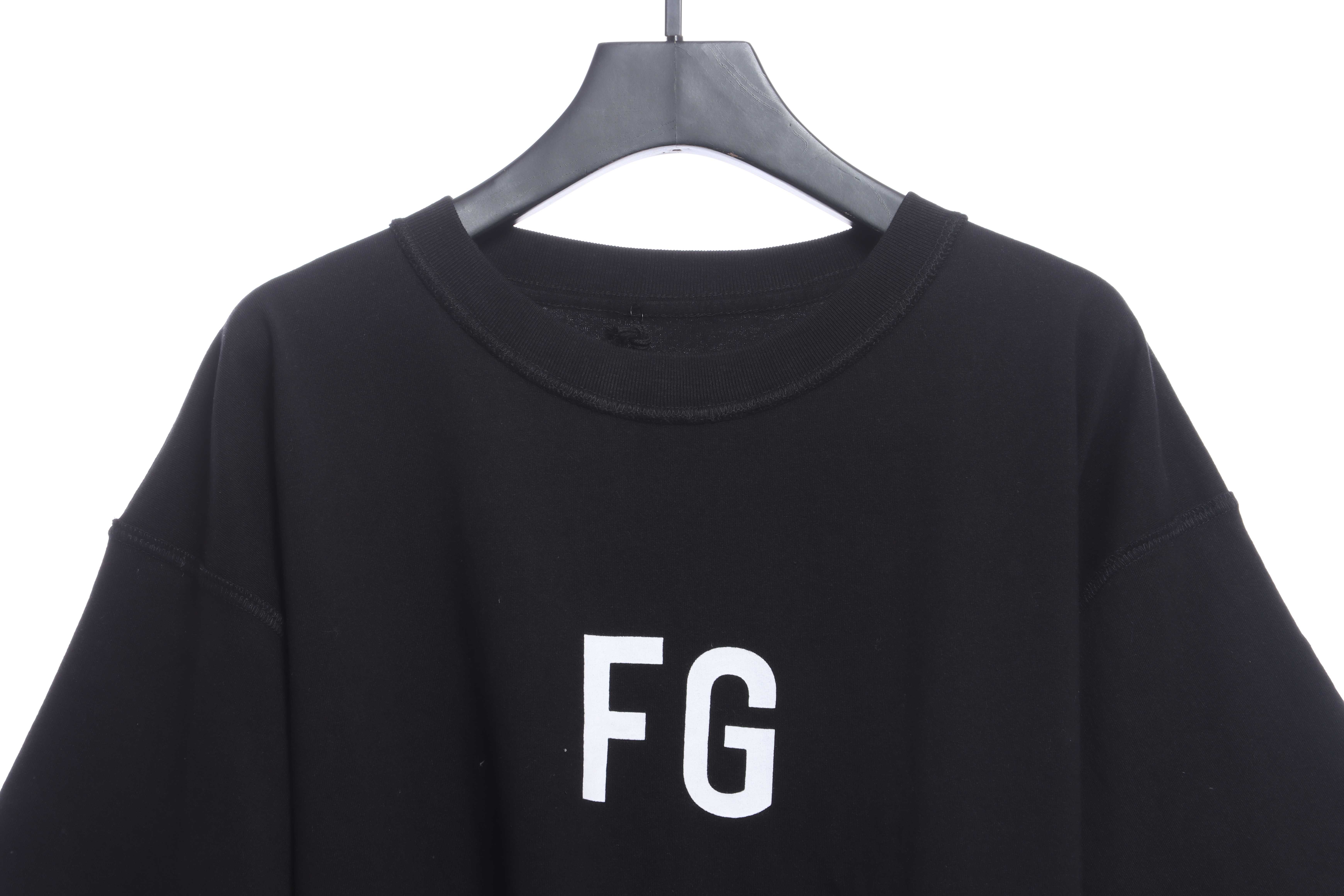 FOG season six main line FG letter short-sleeved T-shirt