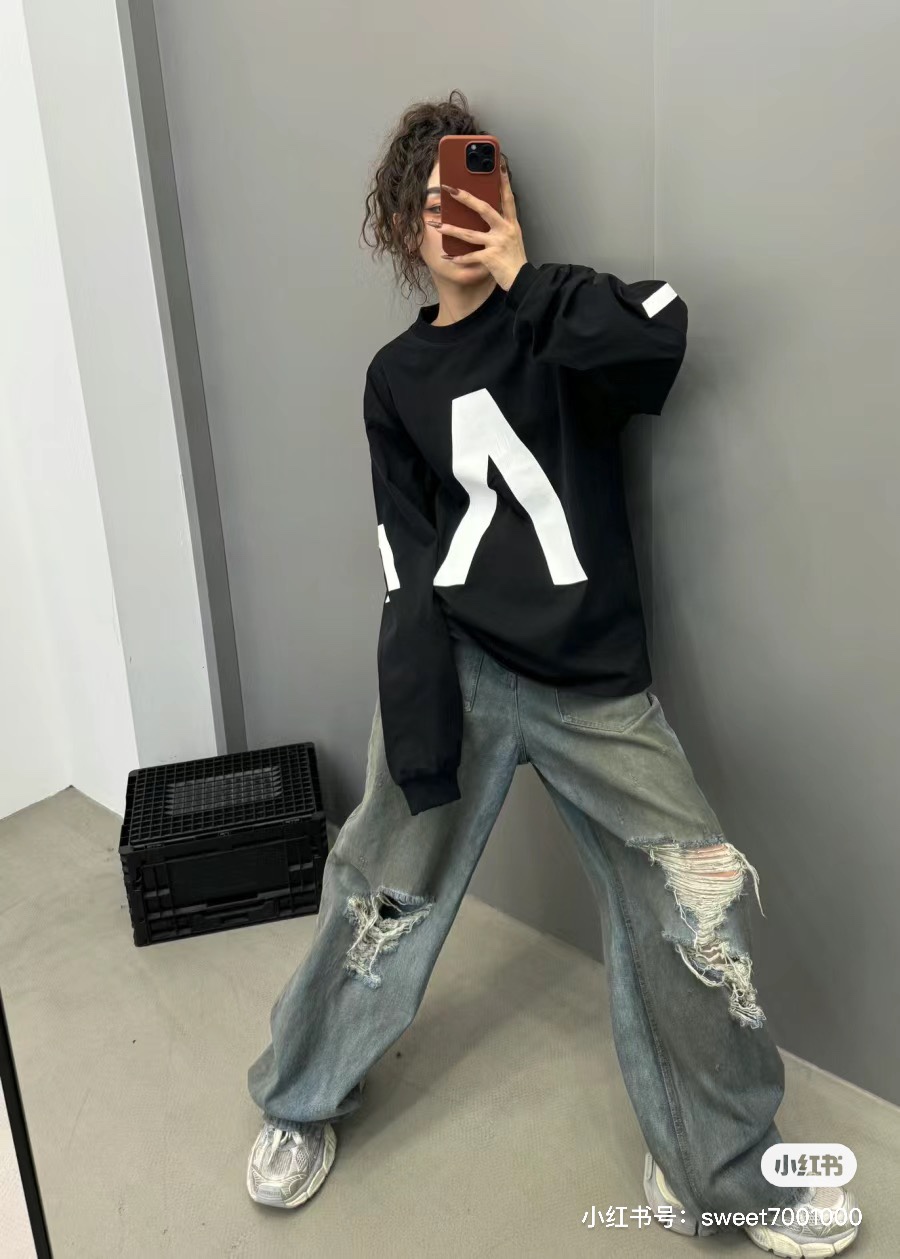 Balancig* X Apple Music Crewneck Hoodie 2024