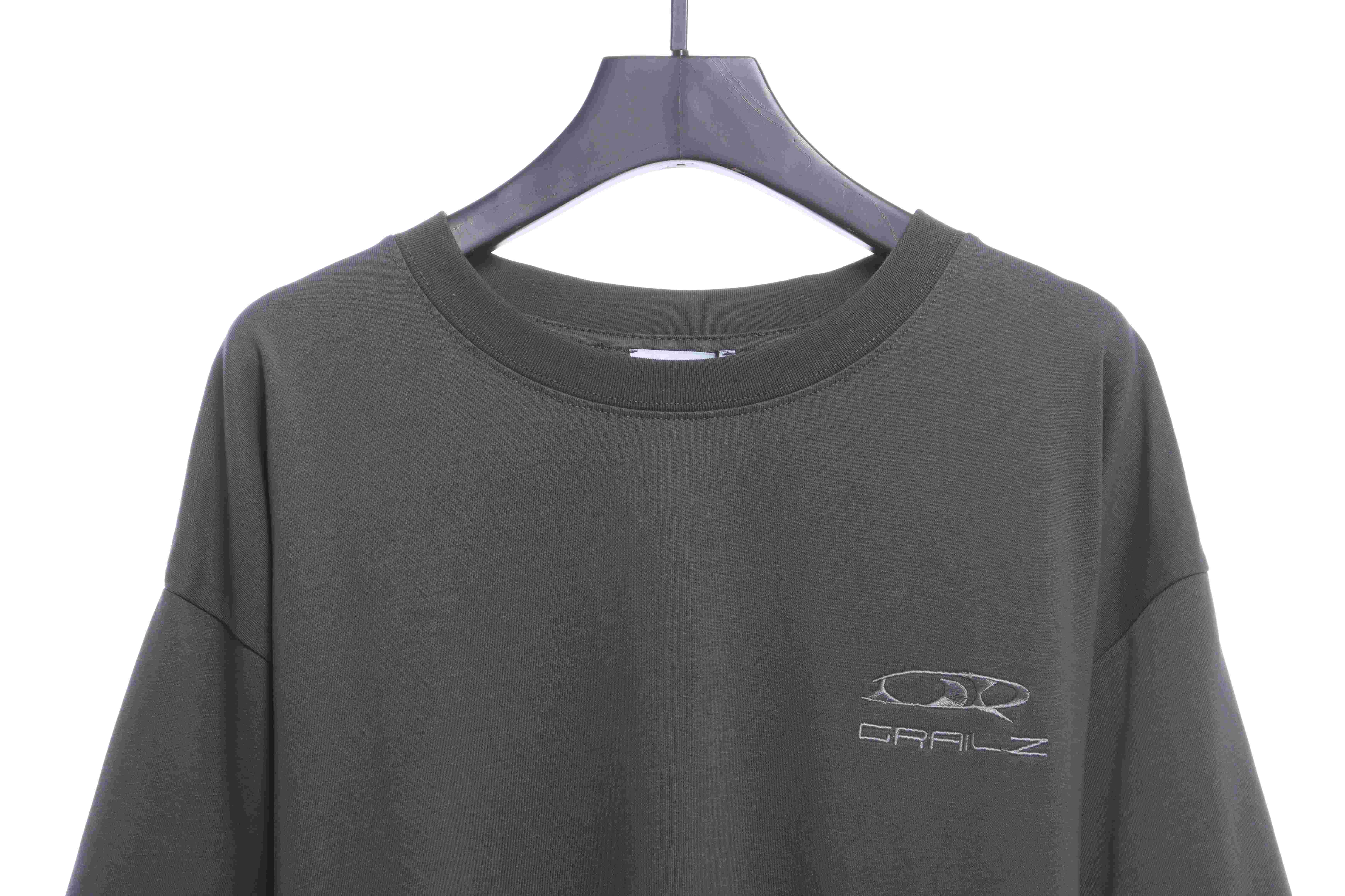 Gra1lz Map Print Short Sleeve T-Shirt