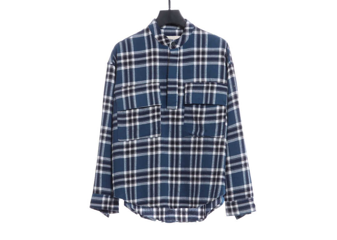 FOG Plaid Swallowtail Long Sleeve Shirt