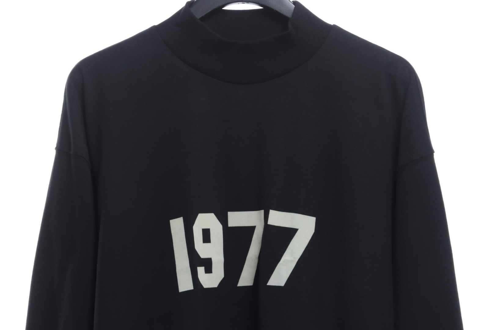 Fear of god  1977 flocking print long-sleeved T