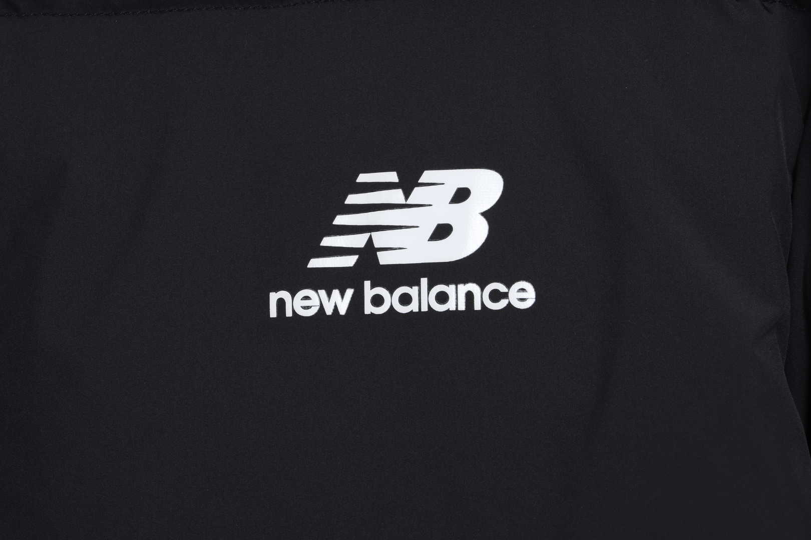 NEW BALANCE solid color large pocket down jacket
