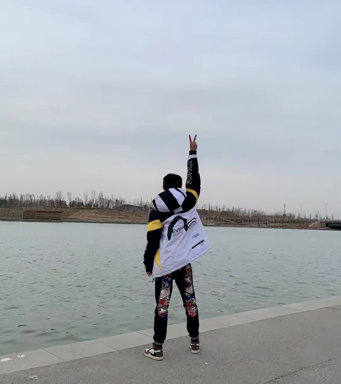 Evisu  unpredictable Dharma denim pants