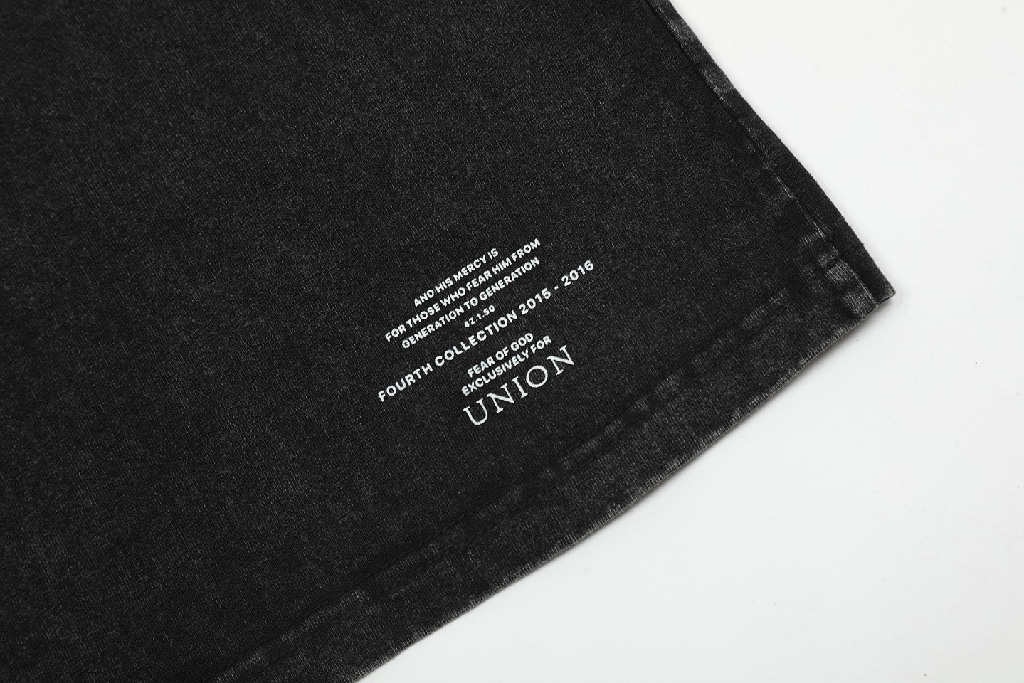 Fear Of God / Essentials style Vintage style purple cloud scene with short sleeves