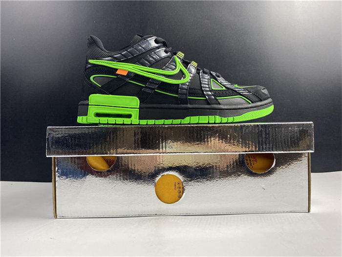 Nike Air Rubber Dunk Off-White Green Strike CU6015-001