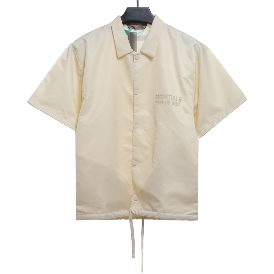 FOG eighth season woven nylon double-sleeved shirt