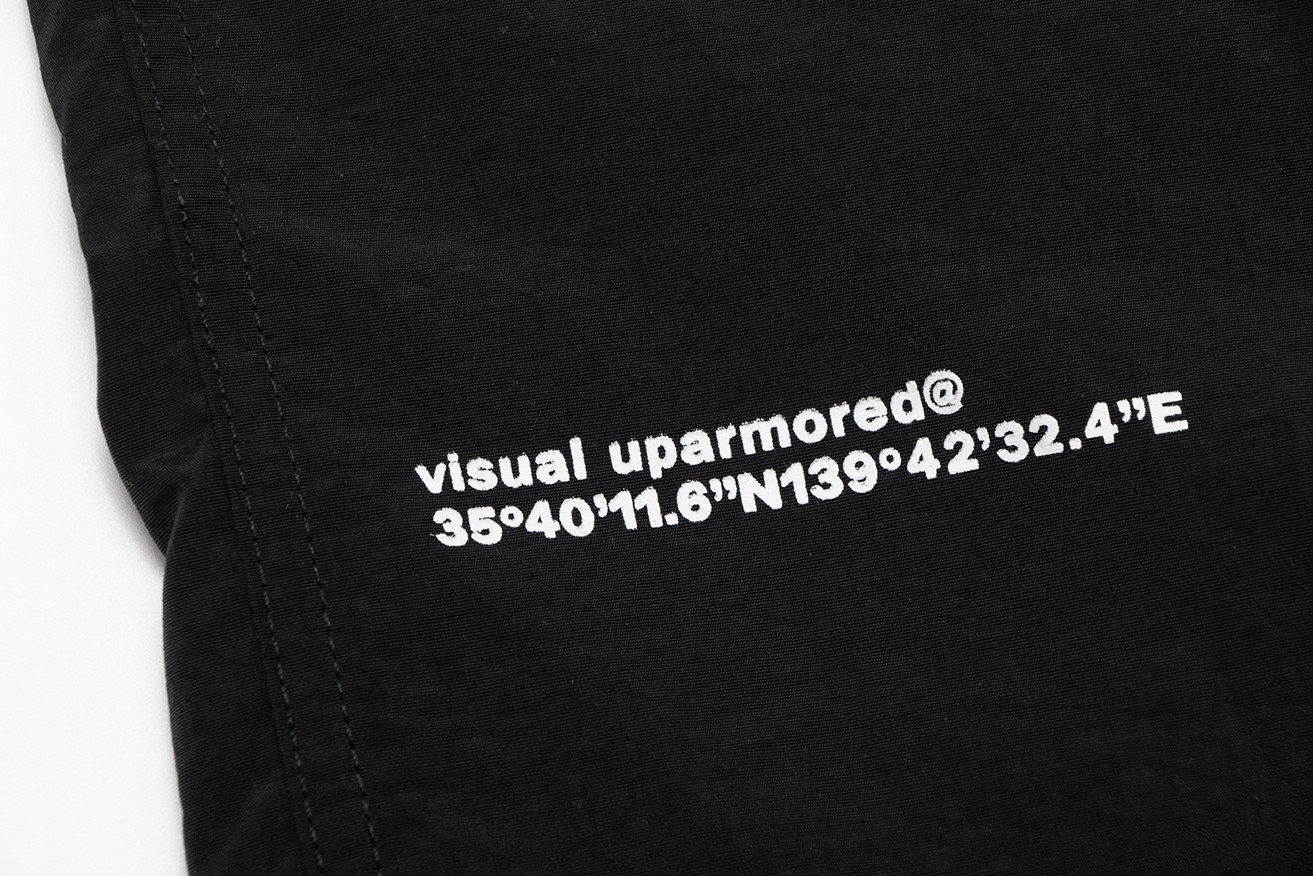 WT@PS Japanese nylon quick-drying rope casual loose beach shorts