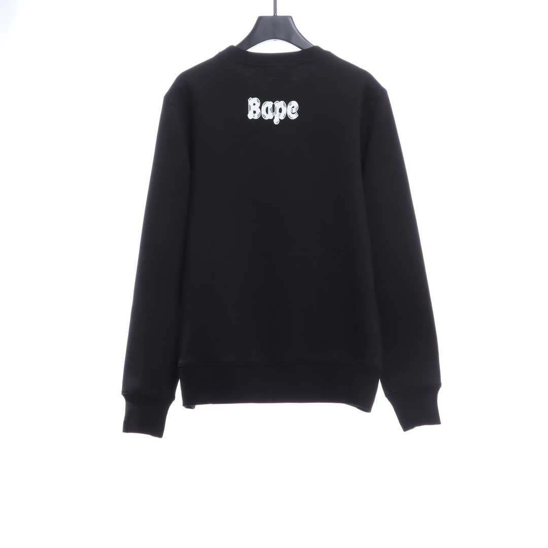 BAPE Cartoon Graffiti Logo Sweatshirt