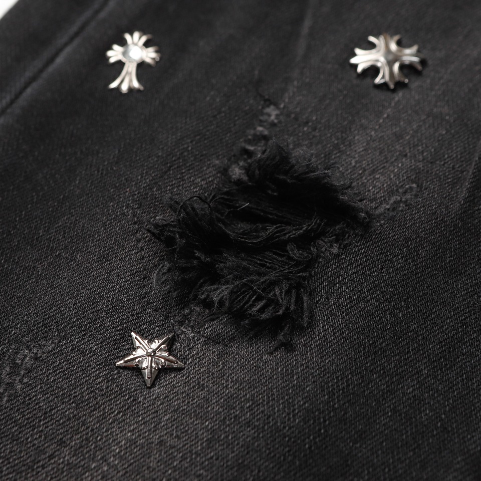 CHR0ME HEARTS 202323FW DENIM CROSS Pants