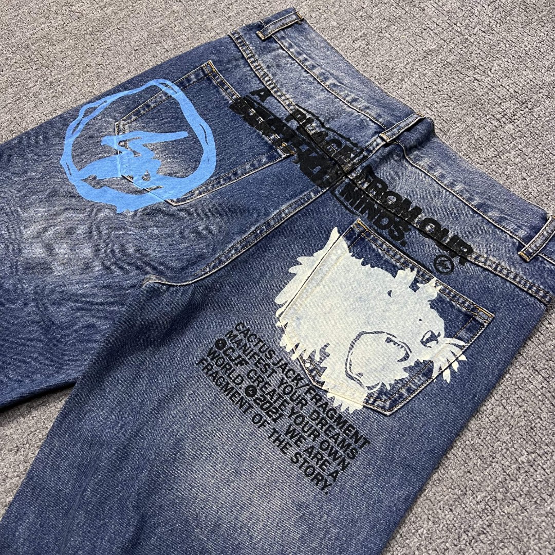 Travis Scott  CACTUS JACK × Fragment Design Pants