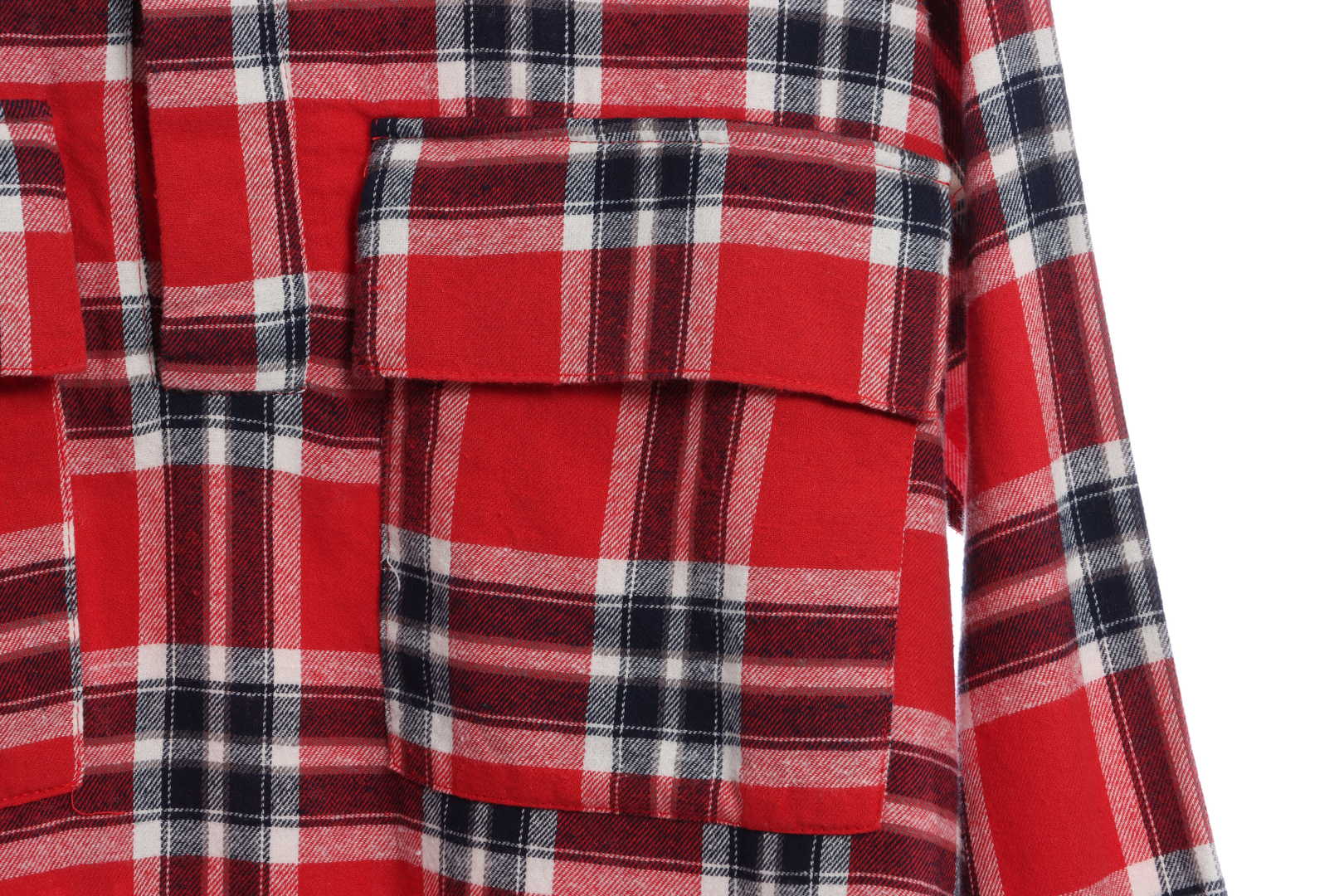 FOG Plaid Swallowtail Long Sleeve Shirt