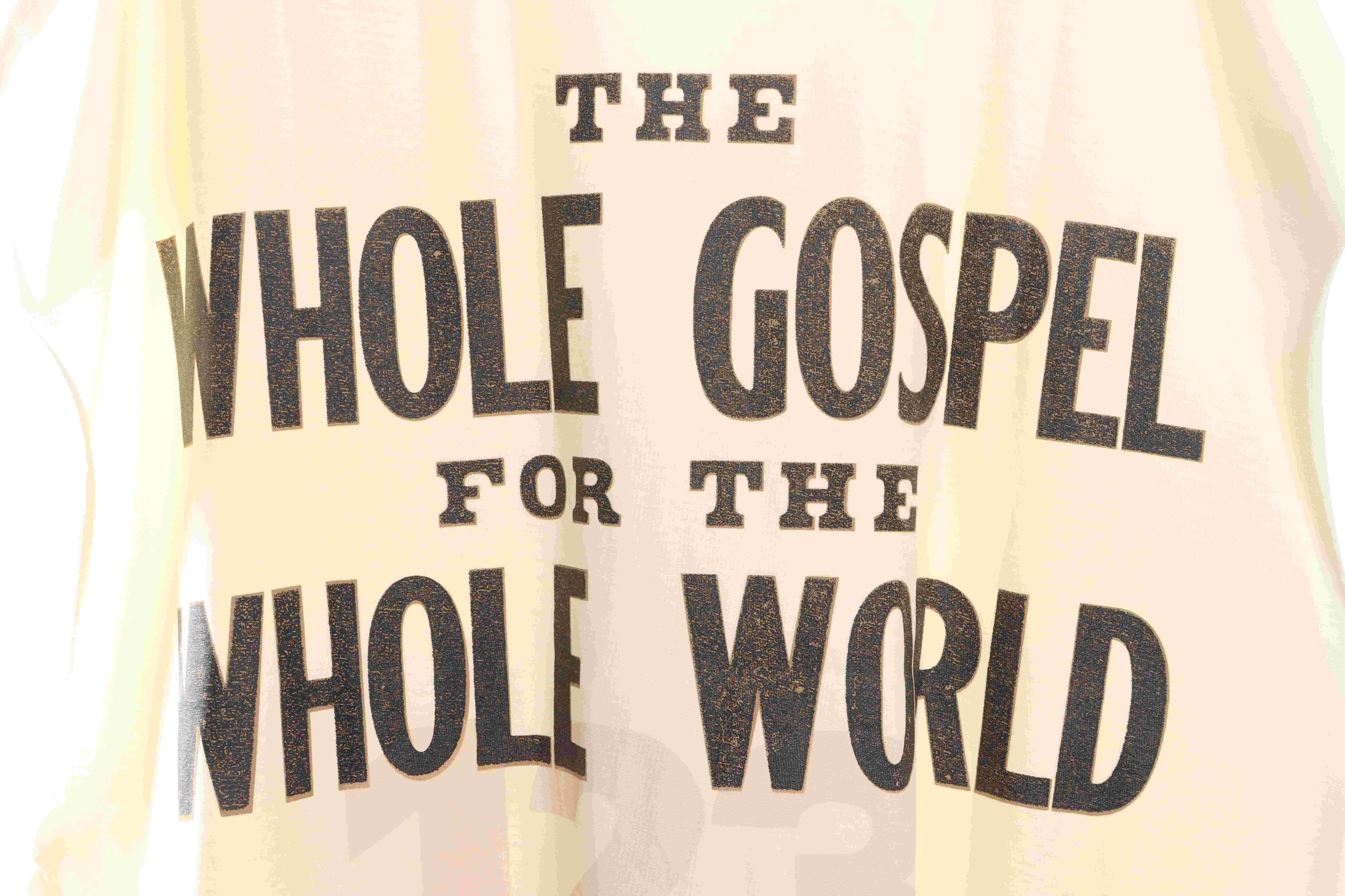 FOG co-signed RRR123 Jesus printed vest