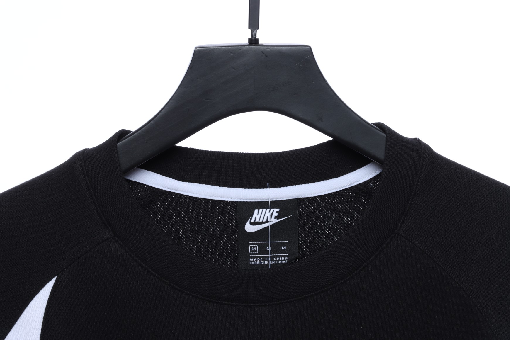 Nike  big hook patchwork round neck sweatshirt Hoodie