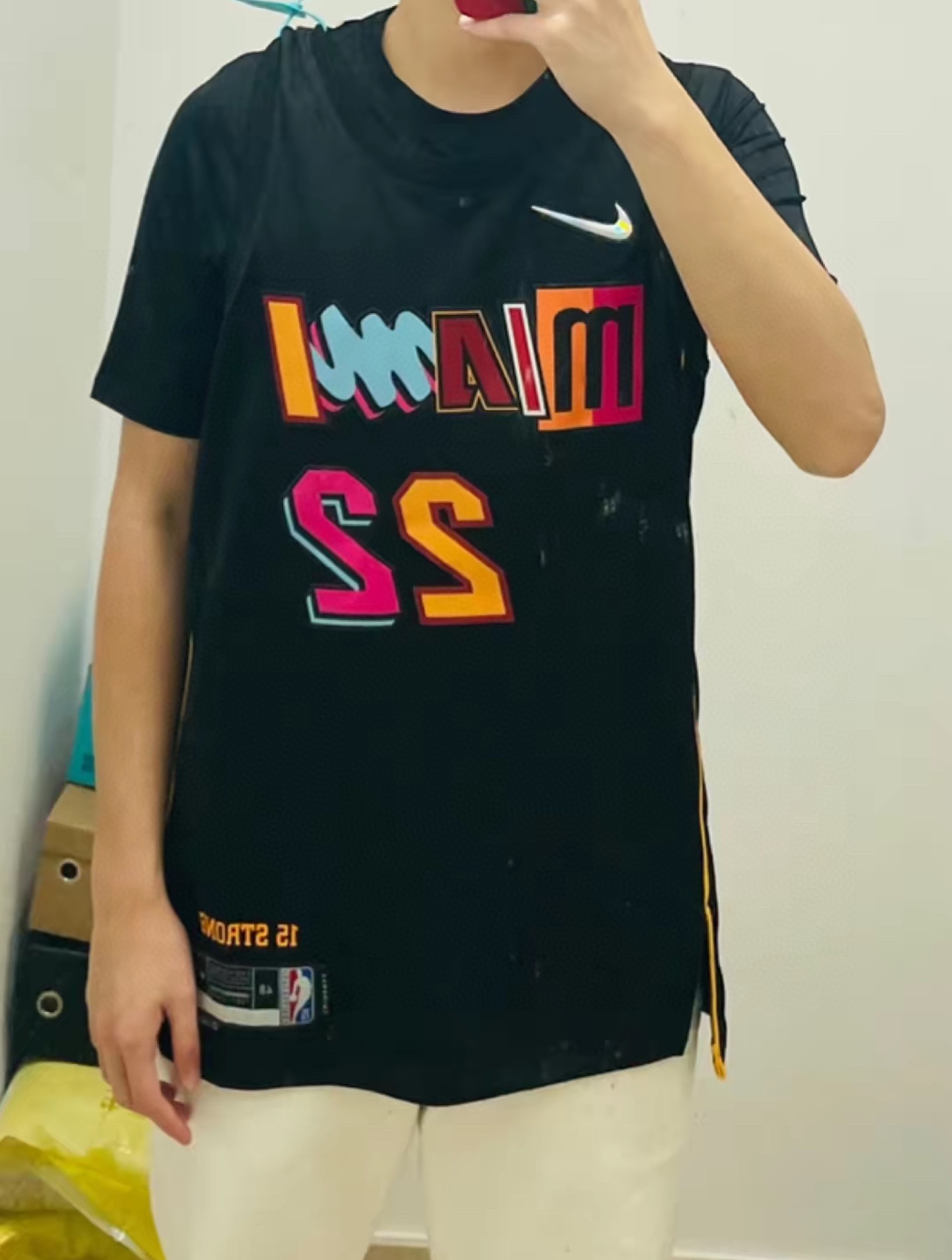 Heat Retro City Edition Wade No. 22 Jersey