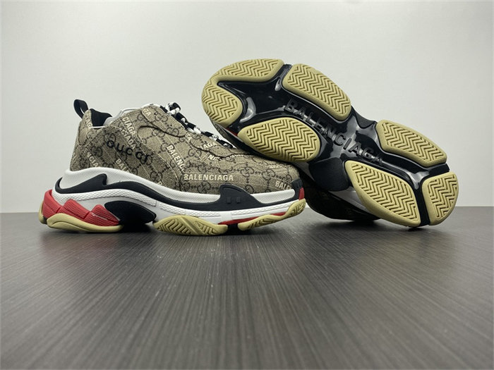 Gucci x BLCG The Hacker Project Triple S Beige  677192 ULZ10 9795