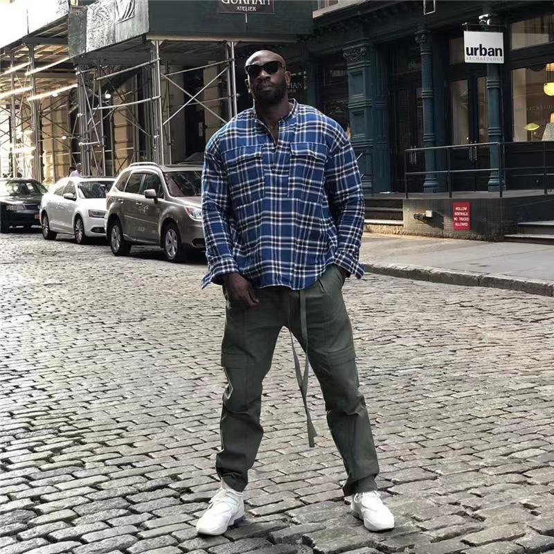 FOG Plaid Swallowtail Long Sleeve Shirt