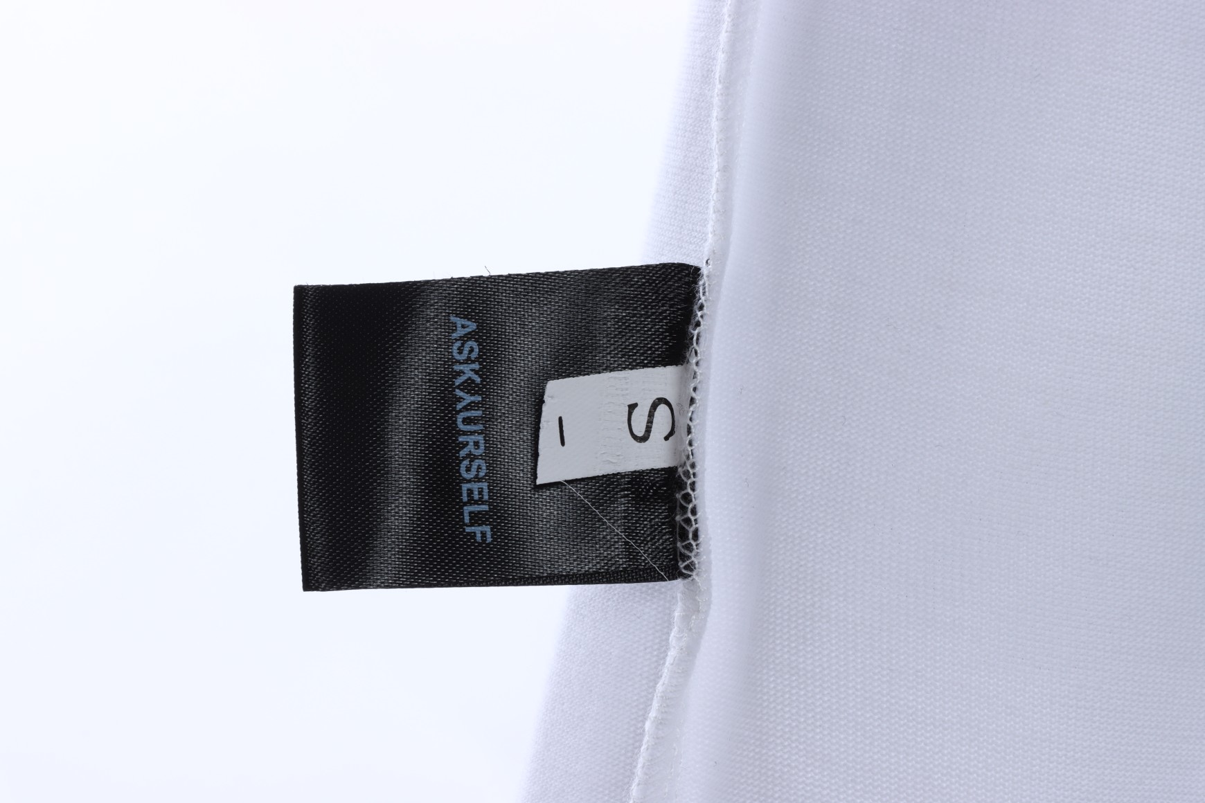 ASK Sky Symphony Reflective Letter Print Short Sleeves