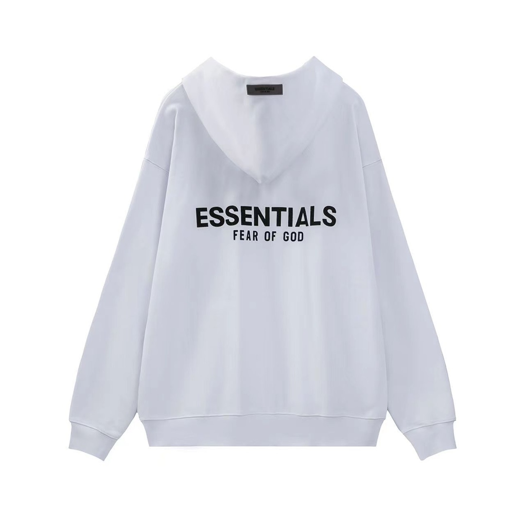 Fear of God Essentials Dark Oatmeal Hoodie